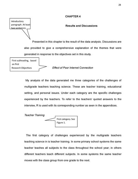 How to write the analysis and discussion chapters in qualitative .